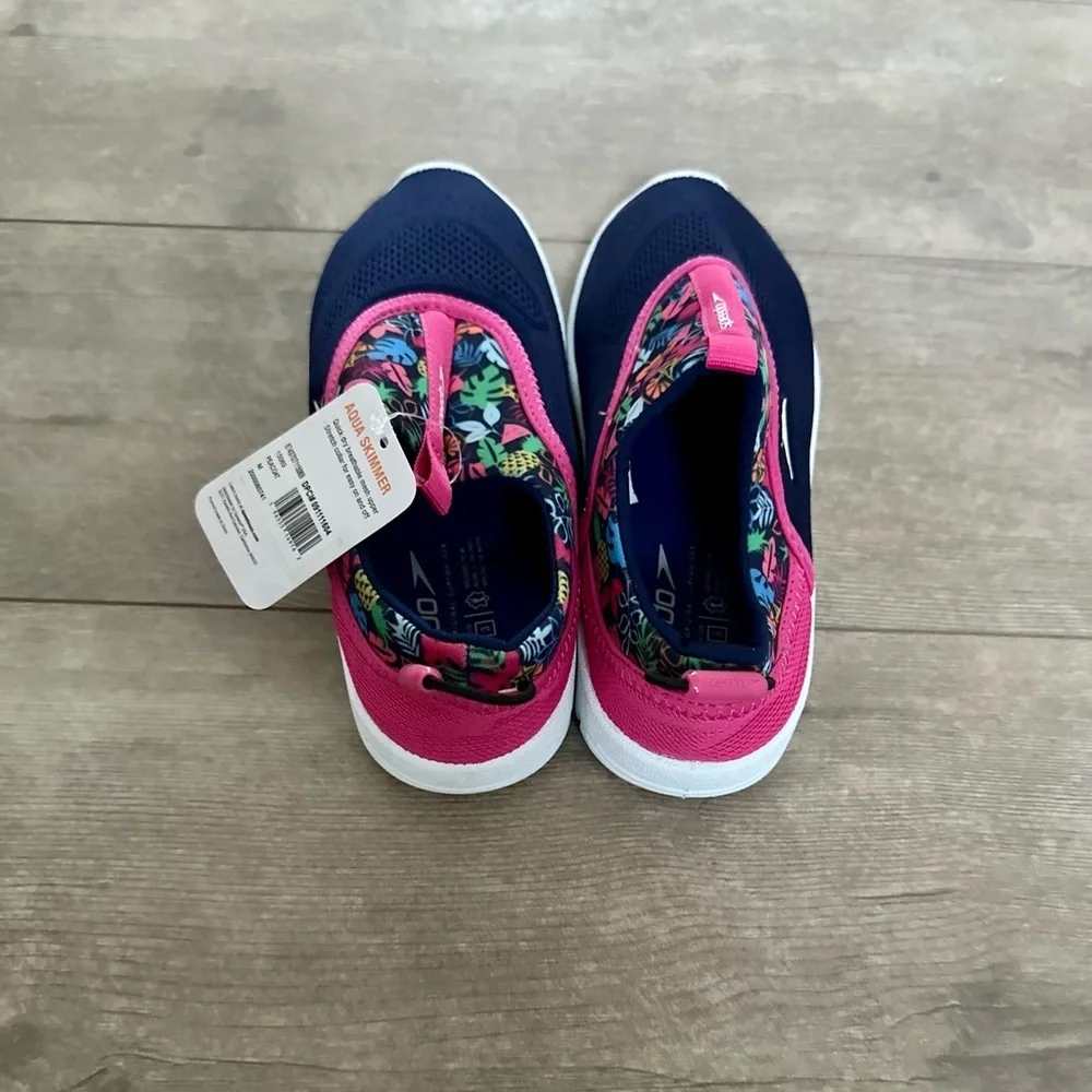 Speedo Junior Girls' Aquaskimmer Water Shoes size medium (2-3) new with tags